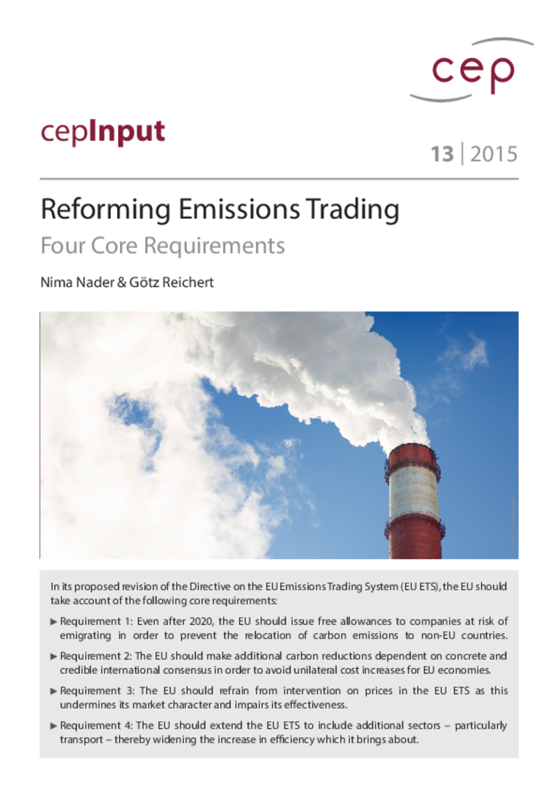 Reforming Emissions Trading