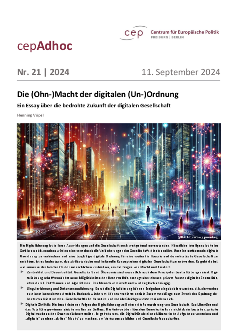 Die (Ohn-)Macht der digitalen (Un-)Ordnung