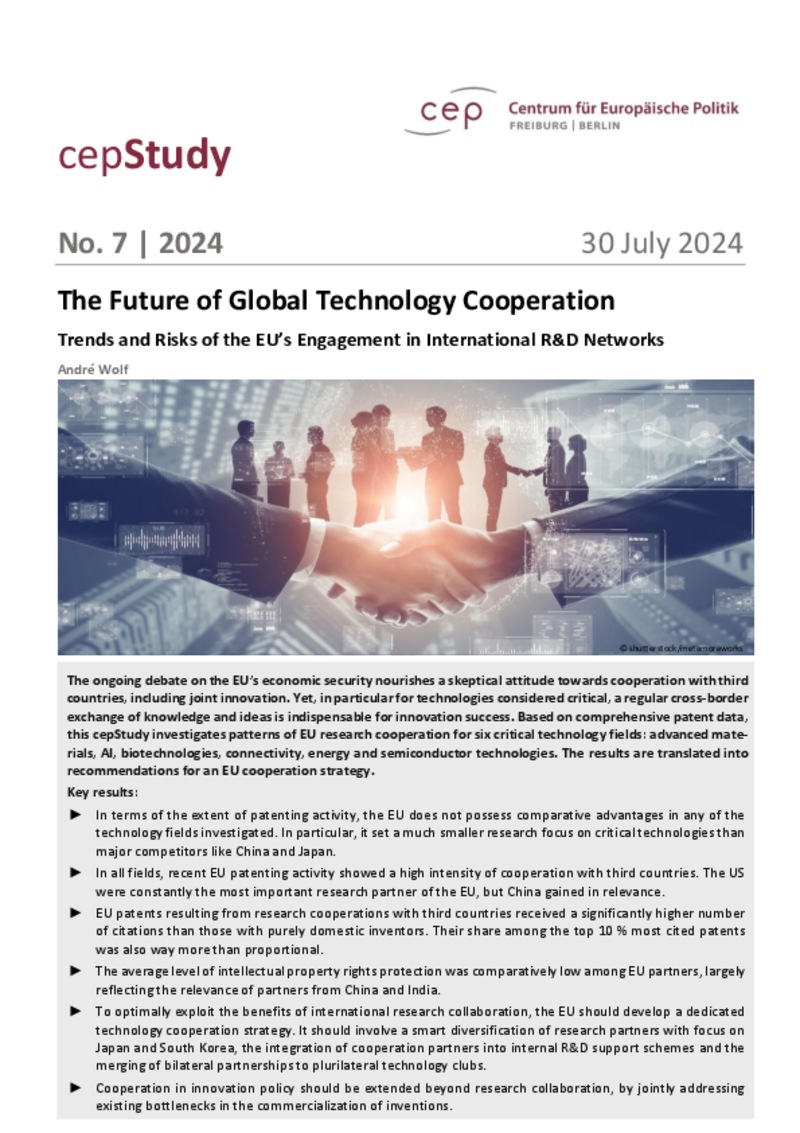The Future of Global Technology Cooperation